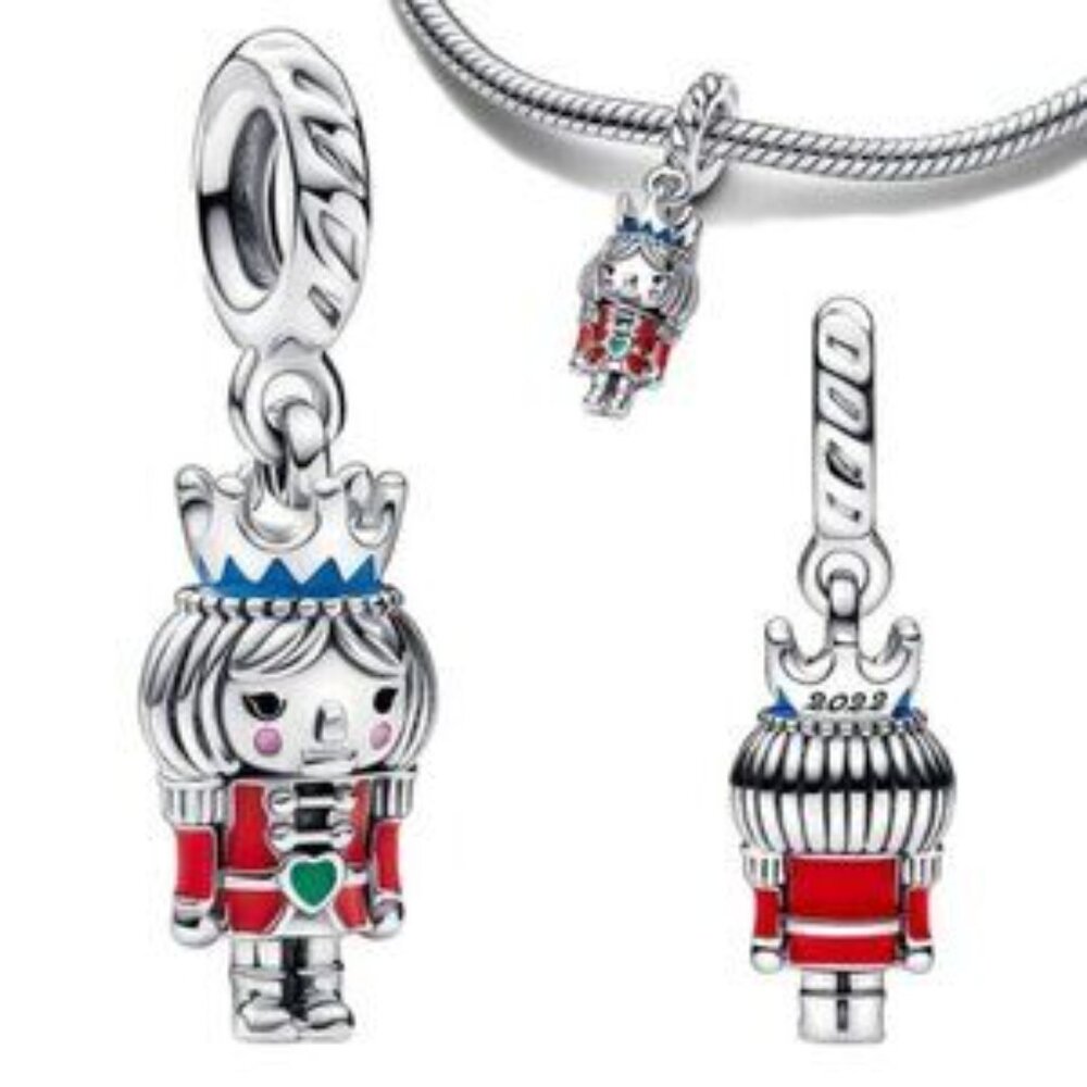 Pandora Festive Nutcracker 2022 Dangle Charm - Picture 3 of 4